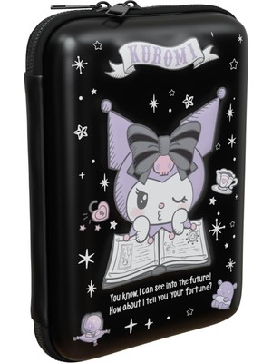 Storemax Temalı Lisanslı Kabartmalı Mat Okul Kalem Kutusu Çift Bölmeli Çocuk Kalem Çantası (Siyah1)