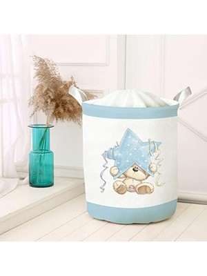 Storemax Çok Amaçlı Oyuncak Saklama Kutusu Kirli Çamaşır Piknik Sepeti Katlanır Düzenleyici Keçe Model 40011