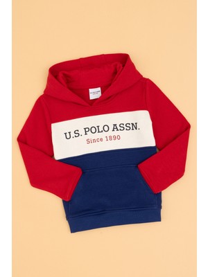 U.s. Polo Assn. Erkek Çocuk Kırmızı Sweatshirt 50313969-VR171