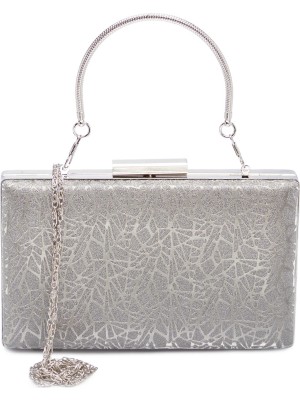 Tergan Platin Tekstil Kadın Abiye Çanta - S26Y1AB79546-V5L