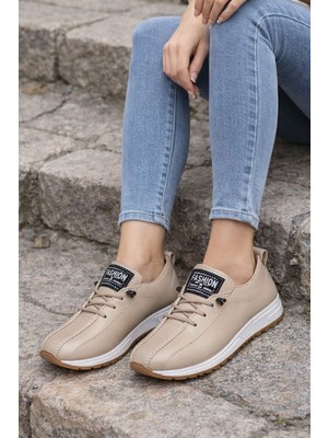 ModaFrato MR-400 Lastikli Ortopedik Kadın Ayakkabı Spor Ayakkabı Günlük Casual Sneakers