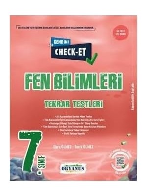 Storemax Okyanus 7.sınıf Kendini Check - Et Fen Bilimleri Tekrar Testleri