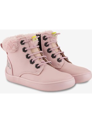 Hopfrög Furry Boots Pembe Lotus Barefoot Çocuk Botu