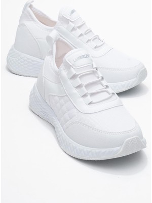 Ccway Kadın Anorak Spor Ayakkabı Beyaz Beyaz