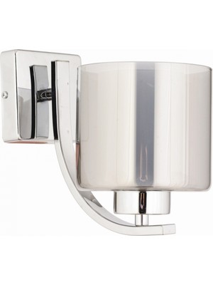 Avonni AV-7013-658-AP-K Krom Kaplama Aplik E27 Metal Cam 12X18 cm