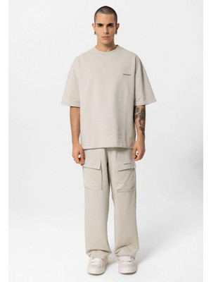 Vamos Oversize Eşofman  Takım Buz Gri