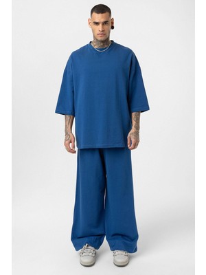 Vamos Süper Oversize Takım Indigo