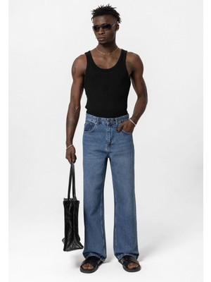 Vamos Baggy Fit Jeans Renk-1