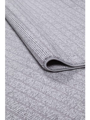 Valery Home Tokyo Bukle Yumuşak Dokulu Halı Kilim Salon Mutfak Koridor Yolluk Dokuma Makine Halısı OP416-GRI