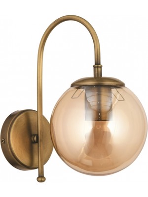 Avonni AV-7013-661-AP-E Eskitme Kaplama Aplik E27 Metal Cam 15X18 cm