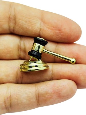 BB Bi Butik Shop Adalet Tokmağı Broş