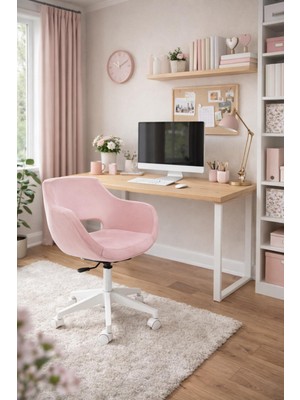 Markaelz Ciervo Beyaz Ayaklı Çalışma Sandalyesi