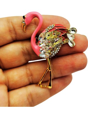 BB Bi Butik Shop Zarif Flamingo Broş