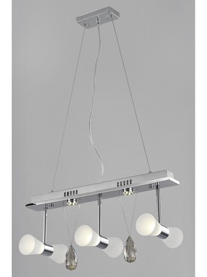 Avonni AV-5128-3KY Krom Kaplama Modern Avize LED Metal 50X20 cm