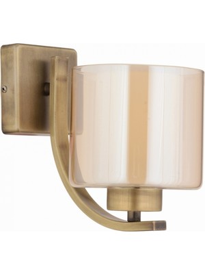 Avonni AV-7013-658-AP-E Eskitme Kaplama Aplik E27 Metal Cam 12X18 cm