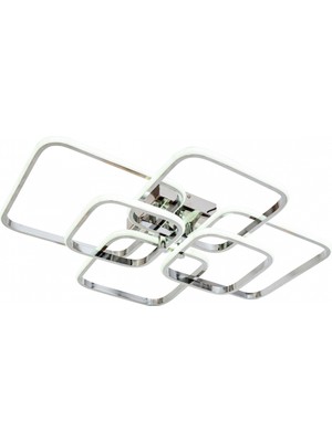Avonni AR-7014-6101-6K Krom Kaplama Modern Avize LED Alüminyum Silikon H: 13 cm, WxD: 71x56 cm
