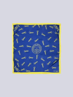 Fenerbahçe Unısex Tek Renk Logolu Fular