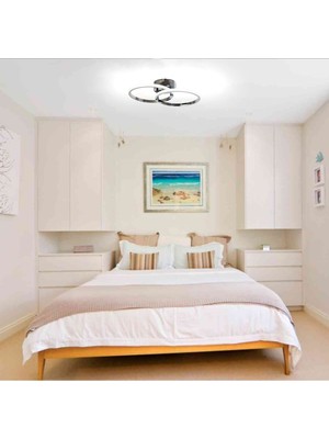 Avonni AR-7014-6102-2K Krom Kaplama Modern Avize LED Alüminyum Silikon 43X27 cm