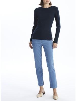 Astap Uzun Kollu Bady Bisiklet Yaka Siyah ve Beyaz Renk