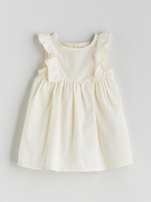 Lc Waikiki Yeni Sezon Bisiklet Yaka Kız Bebek Elbise