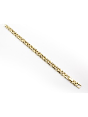 Sose Moda Örme Kuyumcu Model Xuping Kararmaz Bileklik – Gold | Zarif, Dayanıklı ve Işıltılı Tasarım