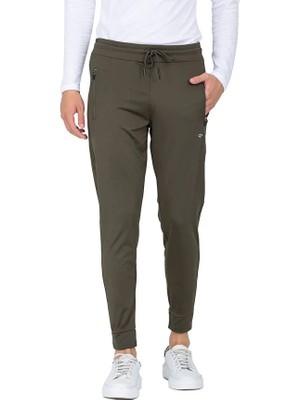 Dynamo Erkek Haki Eşofman Altı Dalgıç Kumaş Paça Lastikli AS-133