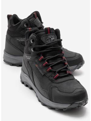 Ccway Kadın Kancalı Trekking ; Siyah Füme Kırmızı