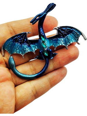 BB Bi Butik Shop Mavi Ejderha Broş