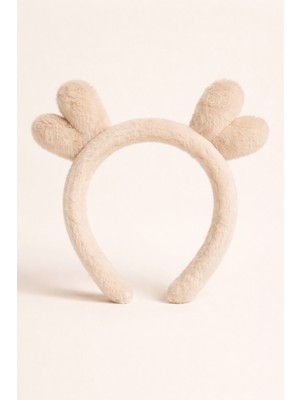 Katia & Bony Çocuk Kalp Aksesuarlı Taç Ekru