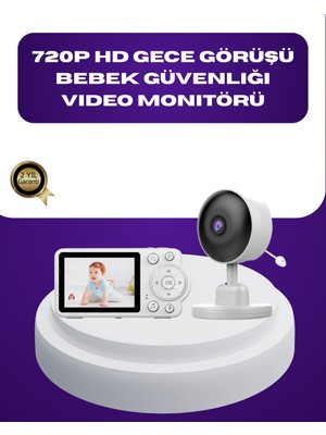 Novytech 2.8 Inç Ekranlı Bebek Kamerası Gece Görüşlü ve Sesli Iletişim