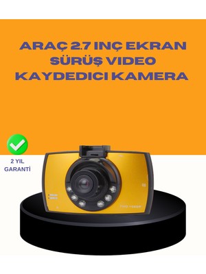 Novytech Araç Ön Kamera Full Hd Kayıt ve G Sensor Özellikli
