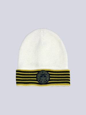 Fenerbahçe Unisex Şerit Bere Rahat Kullanım İçin Yumuşak Kumaşla Tasarlandı