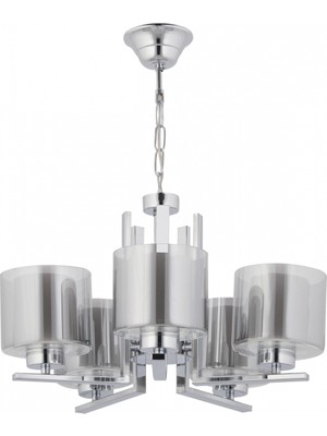 Avonni AV-7013-395-5K Krom Kaplama Modern Avize E27 Metal Cam 50 cm