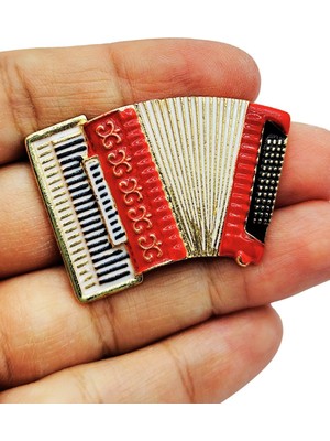 BB Bi Butik Shop Akordeon Figürlü Broş