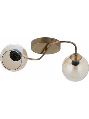 Avonni AV-7013-459-2E Eskitme Kaplama Modern Avize E27 Metal Cam 44 cm