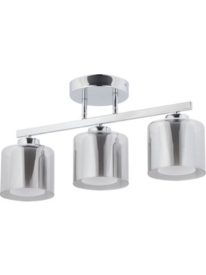 Avonni AV-7013-406-3K Krom Kaplama Modern Avize E27 Metal Cam 57 cm