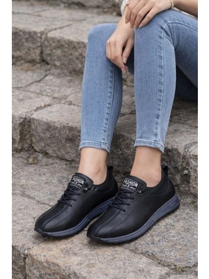 ModaFrato MR-400 Lastikli Ortopedik Kadın Ayakkabı Spor Ayakkabı Günlük Casual Sneakers