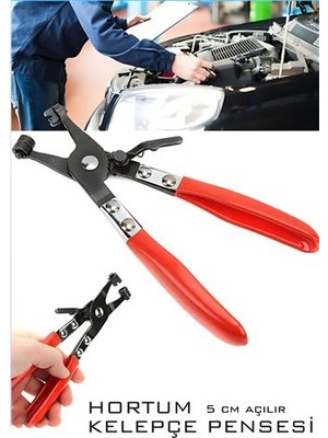 Modacar Hortum Kelepçe Pensesi Profesyonel Yaylı Hortum Kelepçe Sıkma Pensesi