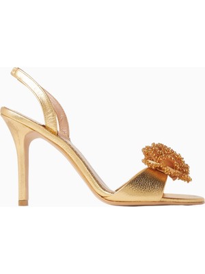 Rose Des Vents 100 Sandalet, El Işçiliği Boncuk Detaylı Lüks Tasarım