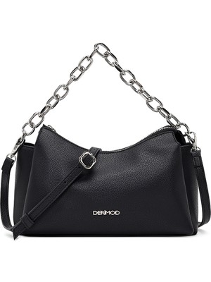 Derimod Kadın Siyah Uzun Askılı Çapraz Çanta 25ABD237318