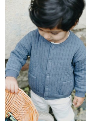 Cigit Kapitone Ceket 1-10 Yaş Mint Yeşili