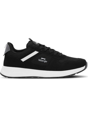 Slazenger Trekmax Erkek Siyah / Beyaz Koşu & Yürüyüş Spor Ayakkabısı