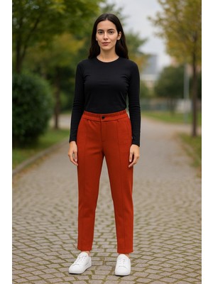 Yusgos Pamuklu Kumaş Kabartma Çizgili (Çımalı) Düğmeli Basic Rahat Kesim