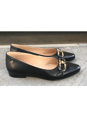 Venüs 2511502Y Hakiki Deri Tokalı Babet