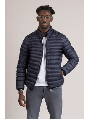 FBI Slimfit Polyamid Astarsız Dik Yaka Hafif Dolgulu Şişme Mont