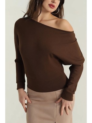 Leilaa Kayıkyaka Modal Kumaş Bluz