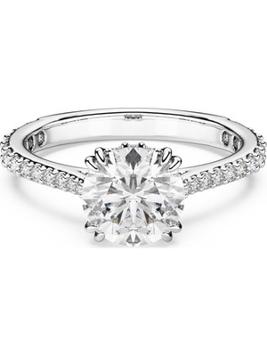 5717933 Swarovski Yüzük Re Stılla:rıng Cocr Pavé Whıte/upd 60