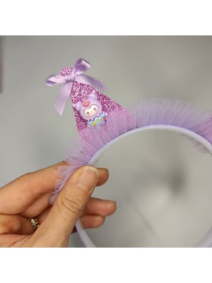 Masal Gurumi Kurumi Karakterli Kız Çocuk Taç Toka