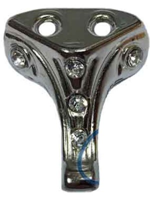 Ayder Timya Moda Taşlı Ahşap, Mdf, Sunta Sandık Ayağı, Kutu Ayak 2,5 cm - Nikel TG/Tmya1395 216932