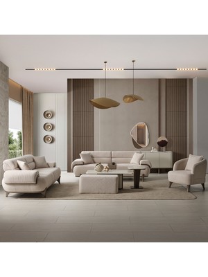 Eymense Vega Koltuk Takımı 3+3+1+Sehpa Modülü